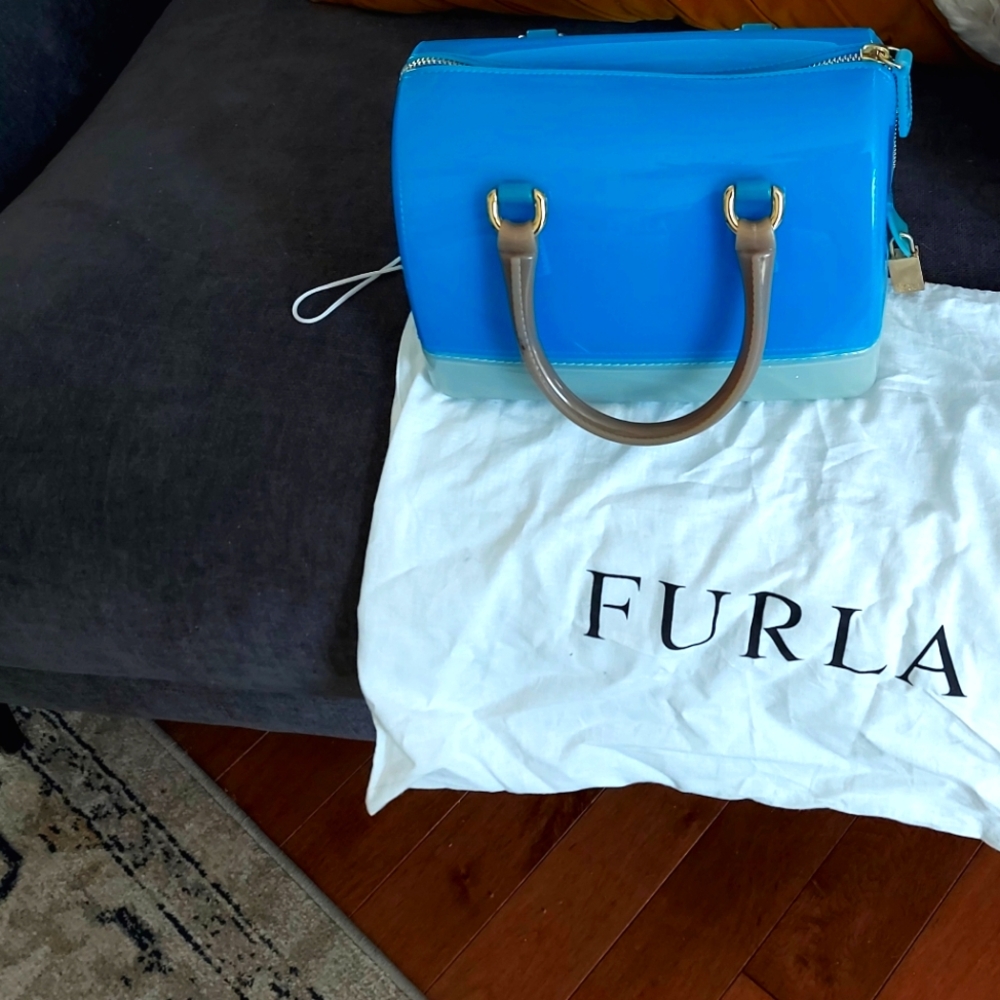 🩵🩵🩵 NWOT Furla Blue Women's Candy Bag